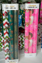 Load image into Gallery viewer, Chestnut Celebrations Pink & Green Wrapping Paper Bundle