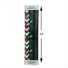 Load image into Gallery viewer, A Chestnut Black Christmas Wrapping Paper (Green)
