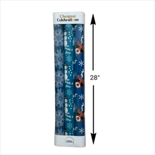 Load image into Gallery viewer, A Chestnut Black Christmas Wrapping Paper (Blue)
